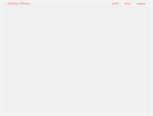 Tablet Screenshot of christiangilbang.com